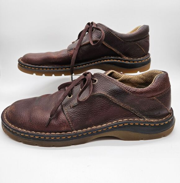 Dr Martens Ordell Brown Leather Oxford Shoes Men\'s 12 Casual Work Comfort 11194 main image 8